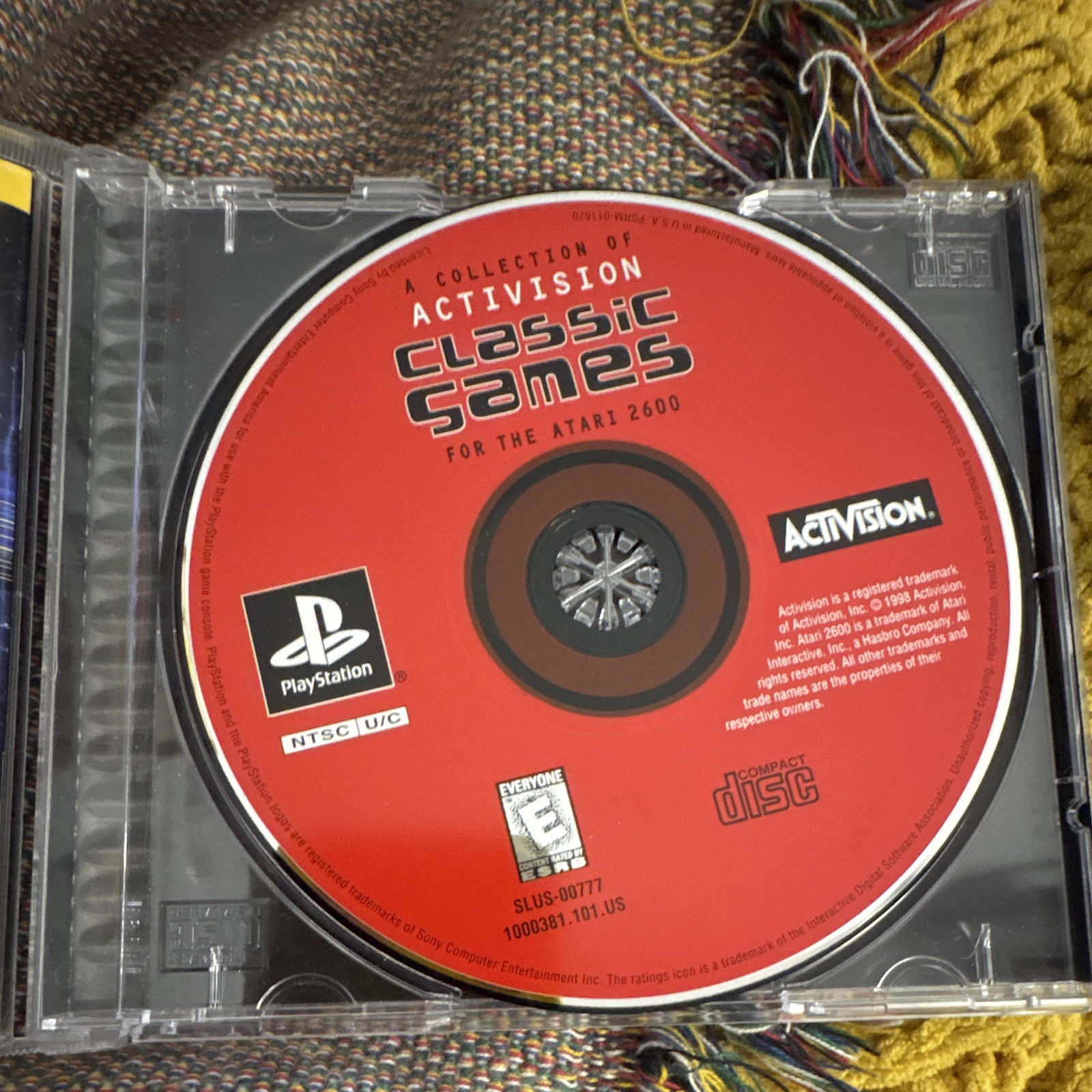 Activision Classic Games PS1 NTSC-U/C 1999 E Retro Compilation