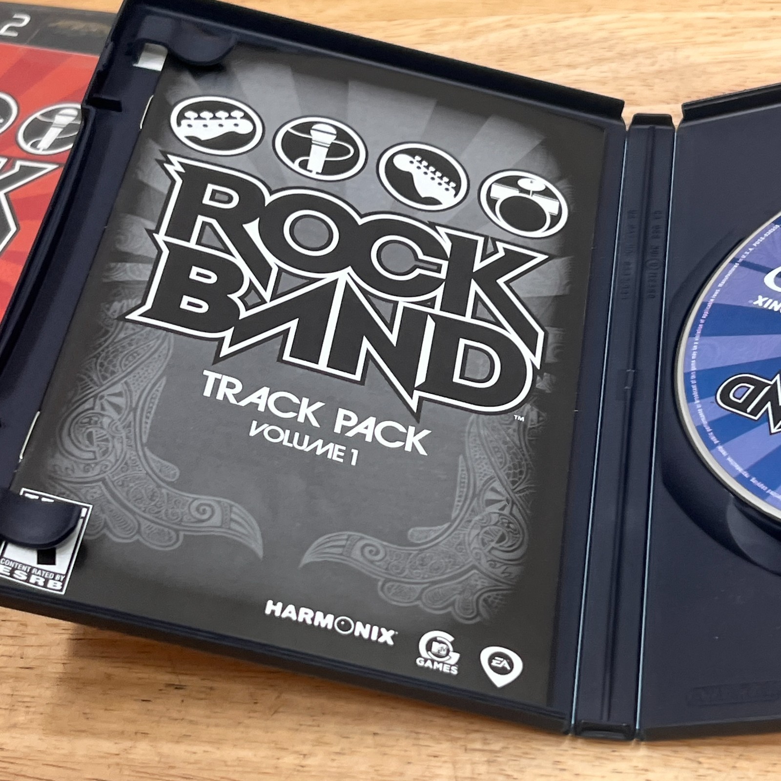 Rock Band Track Pack Vol. 1 + 2 (PS2) Tested Working Games