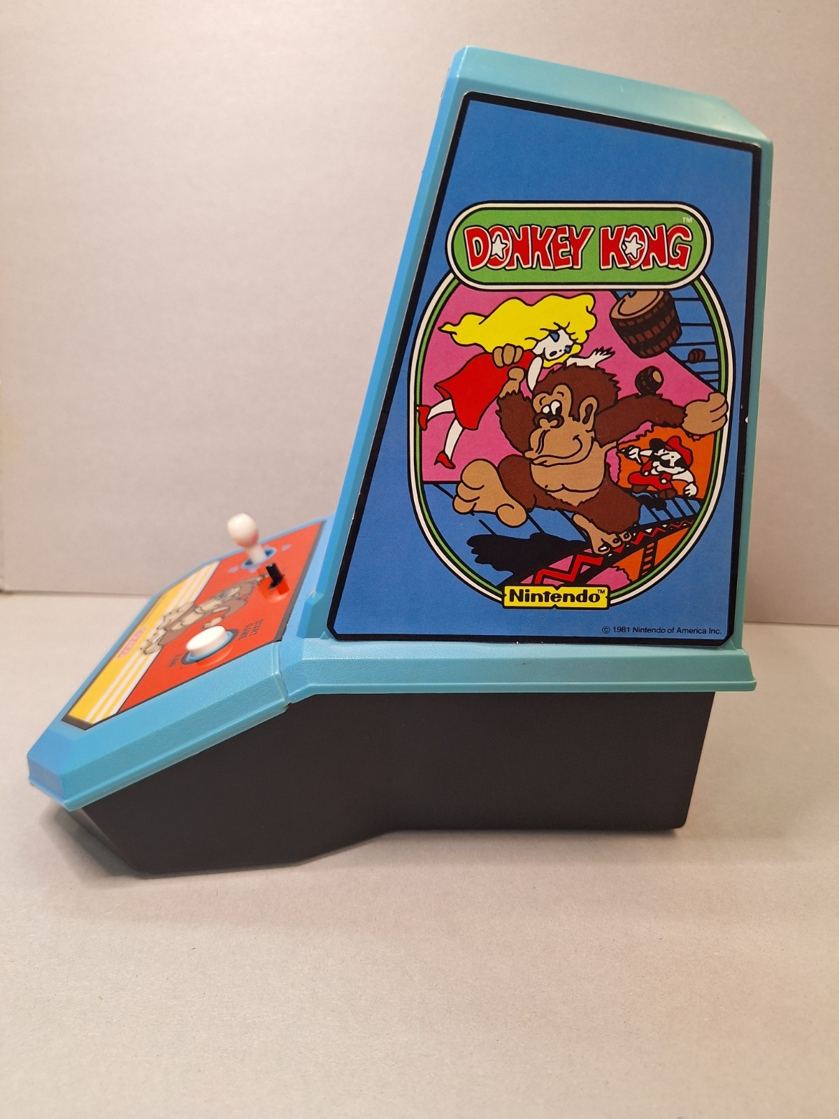 Vintage 1981 Coleco – Donkey Kong Mini Tabletop Arcade Game Nintendo WORKS