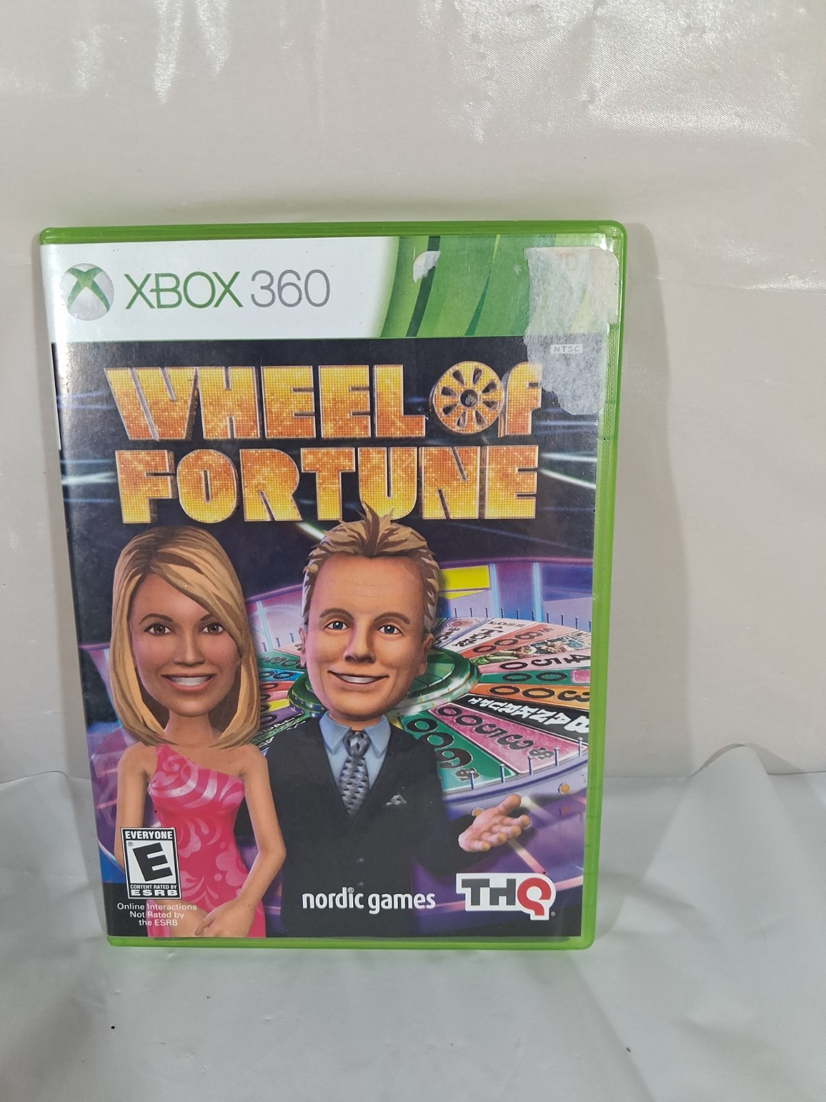 THQ Wheel of Fortune Xbox 360 2010 E-Everyone NTSC-U/C w/ Manual & Case