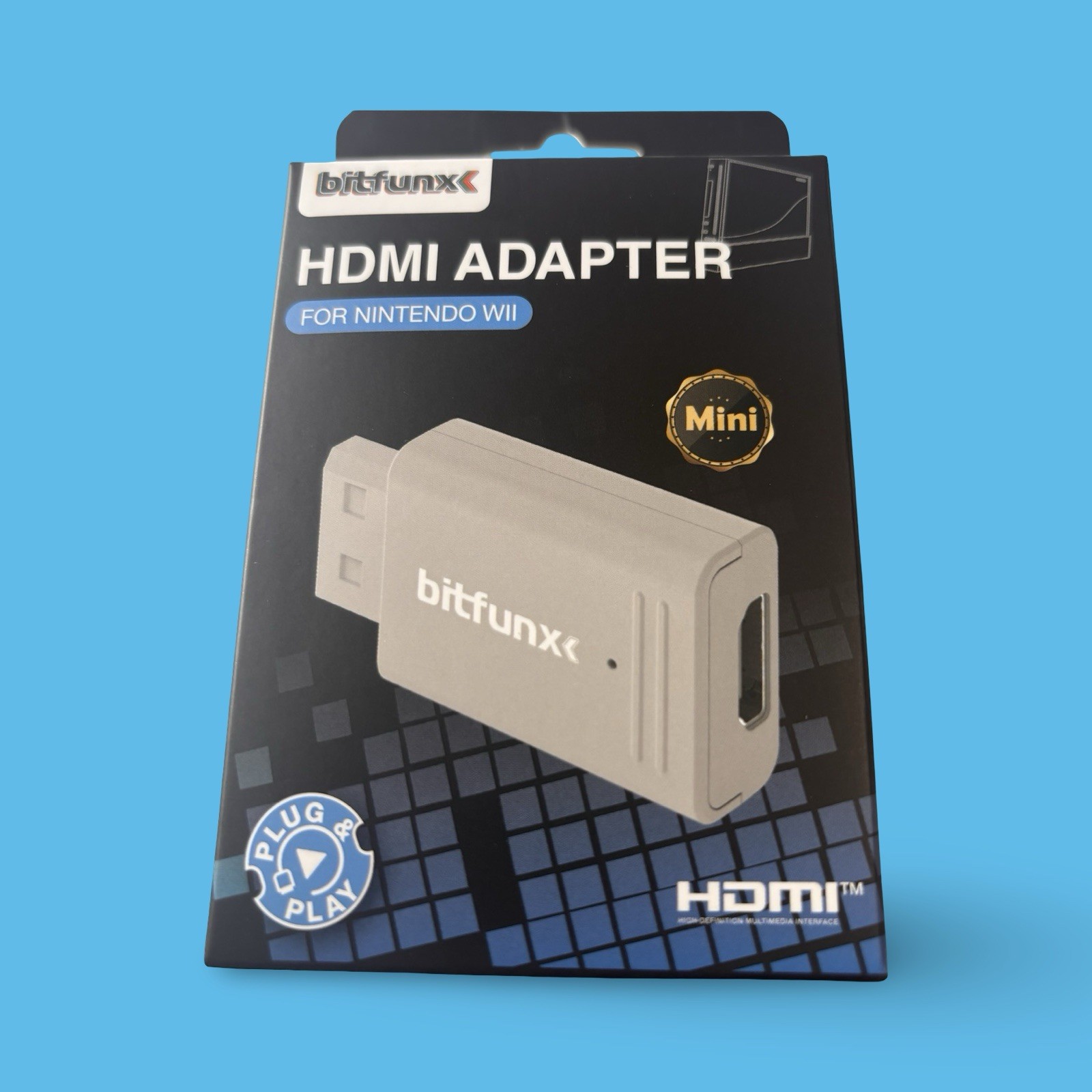 🎮 Mini HDMI Converter for Nintendo Wii – PAL/NTSC Plug & Play | USA SHIPPING!