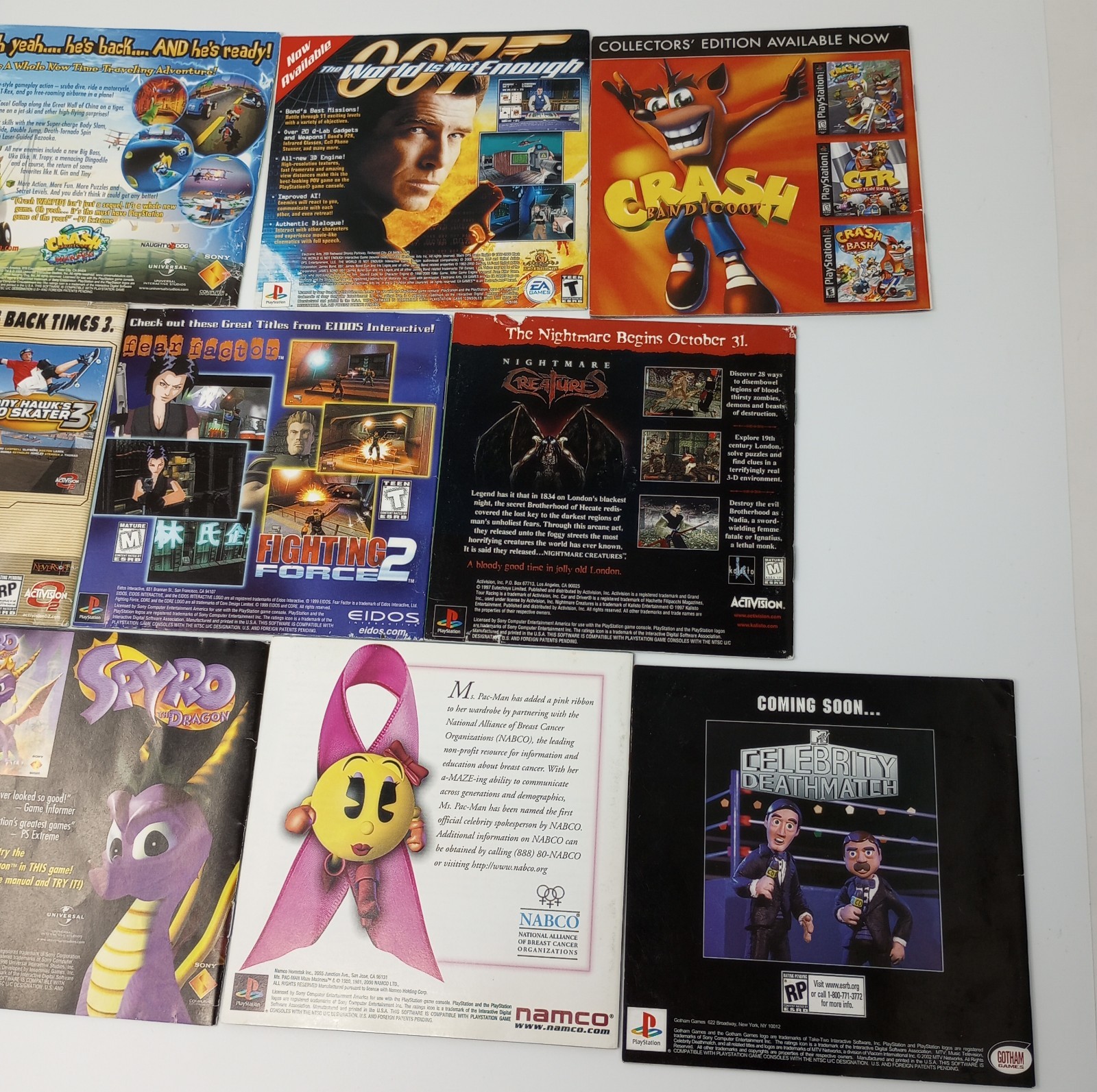 Lot Of 43 Playstation 1 (PS1) Manuals Only NO GAMES