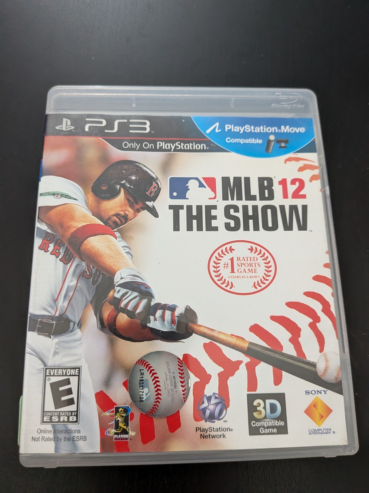 MLB 12: The Show (Sony PlayStation 3, 2012) PS3 Video Game Baseball Sports