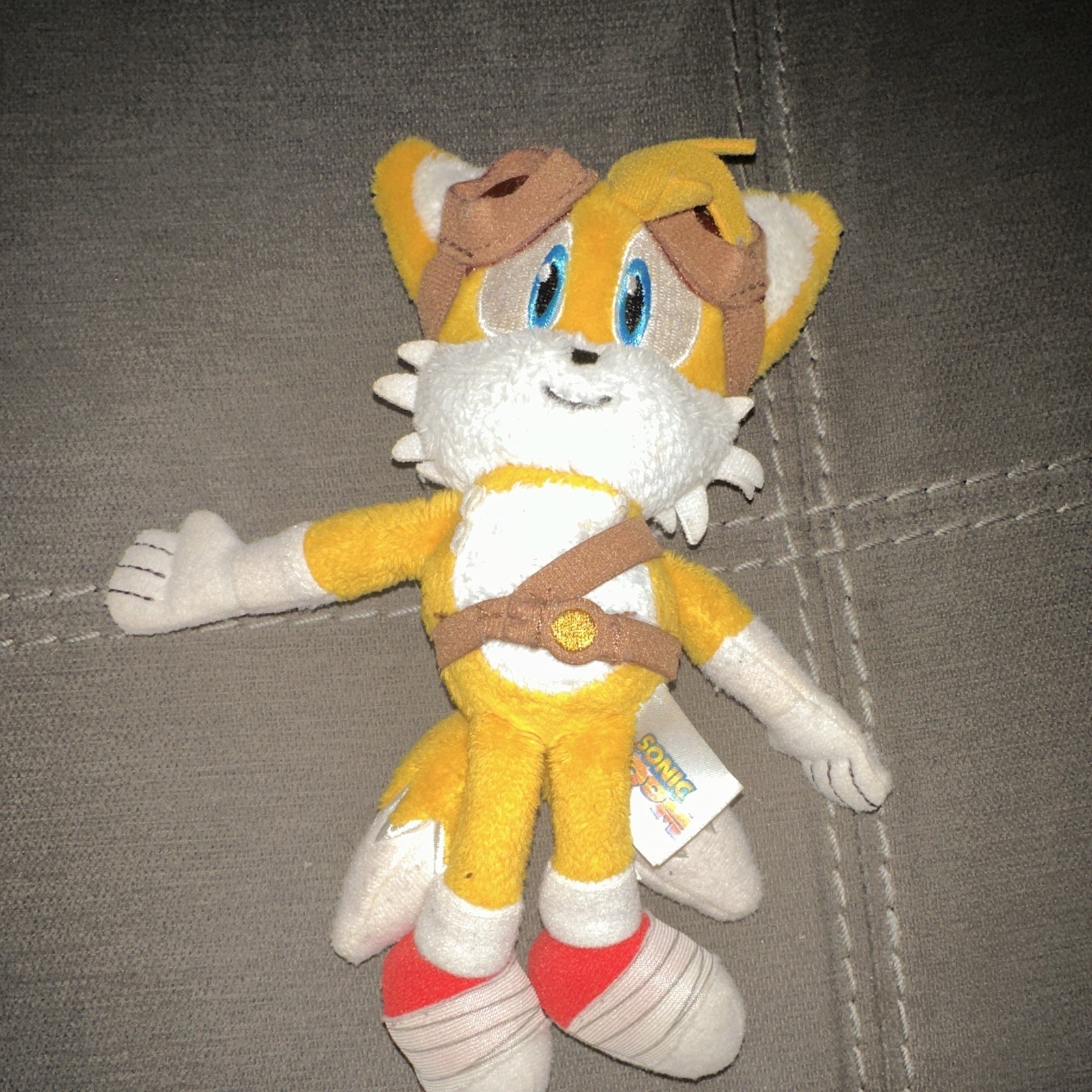 TOMY Sonic Boom Sonic & Tails Plush Dolls Lot of 2 2014 T22301 T22302