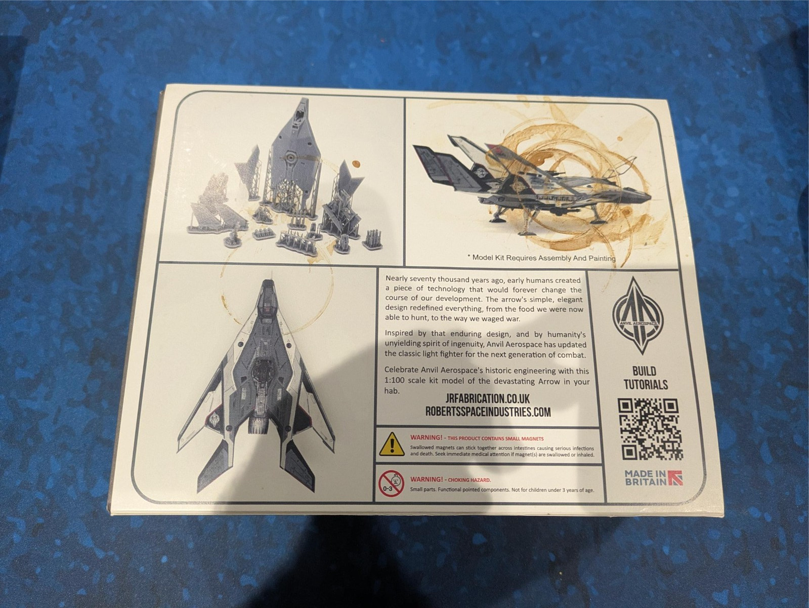 Star Citizen JRDF Anvil Aerospace Arrow 1:100 Model Kit
