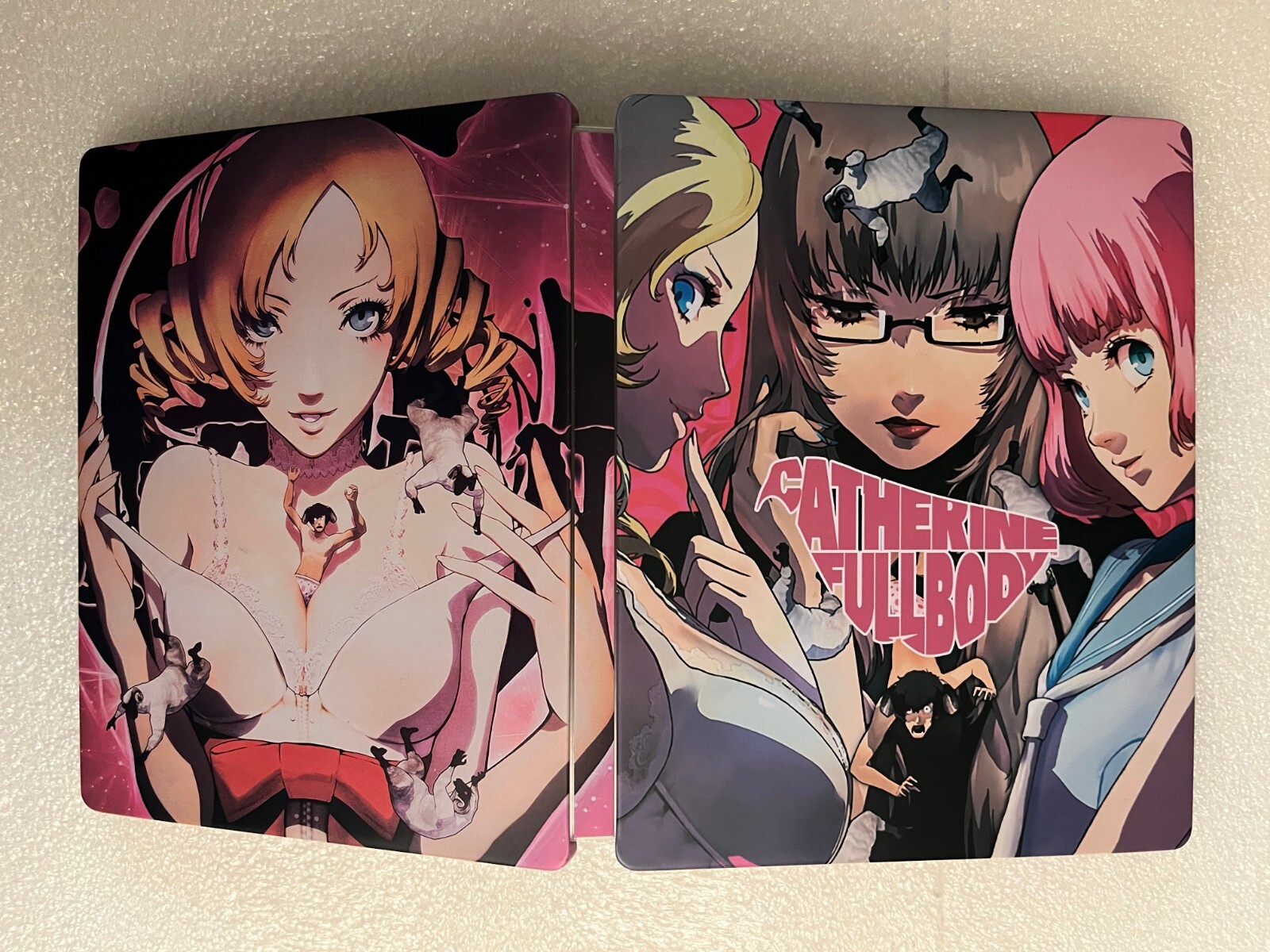 Catherine Fullbody Custom-Made G2 Steelbook Case PS4/PS5/XBOX (NO GAME)