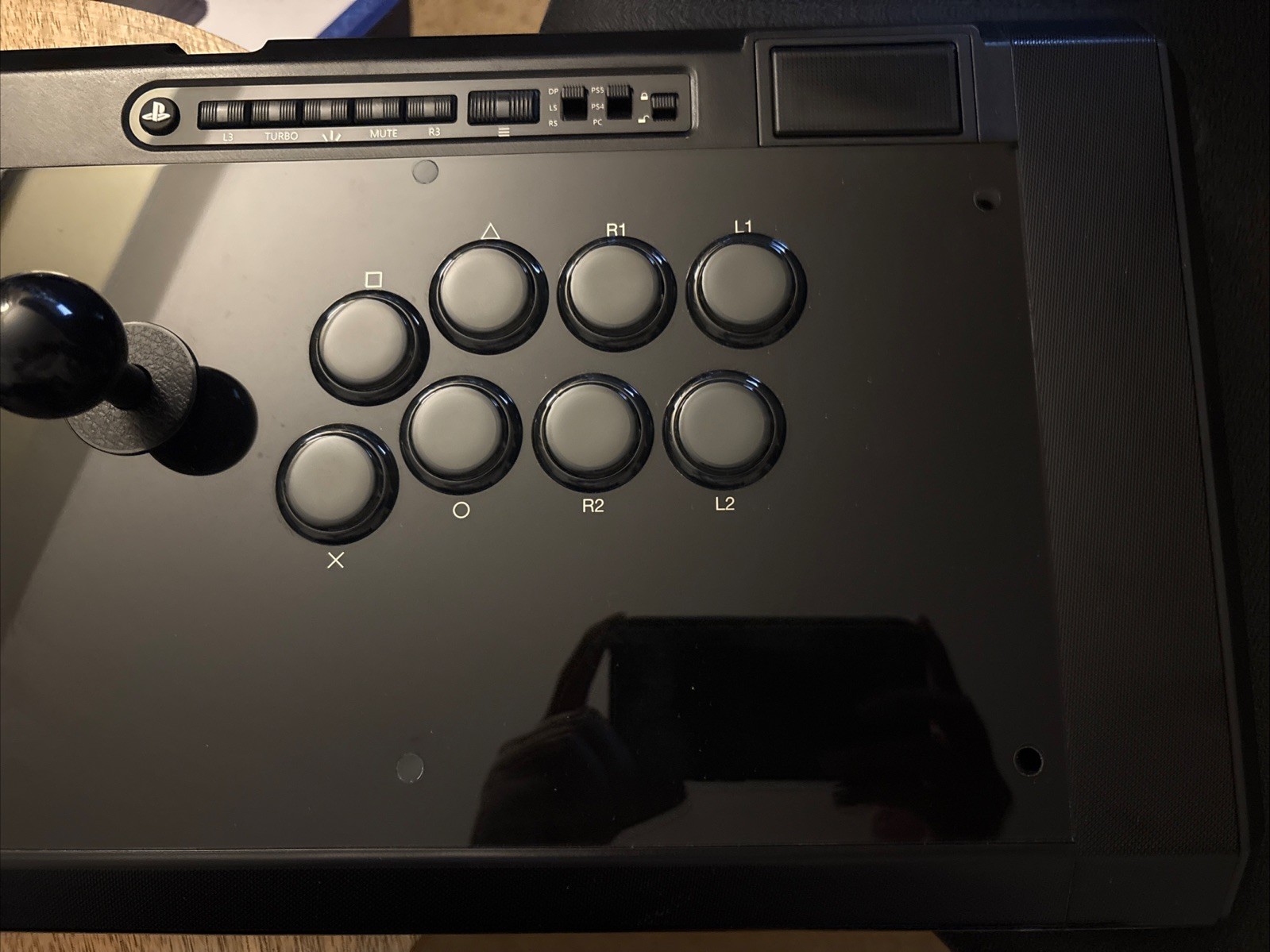 Qanba Q7 Obsidian 2 Wired Joystick For PS5, PS4, PC, W/ Qanba Gravity KS Buttons