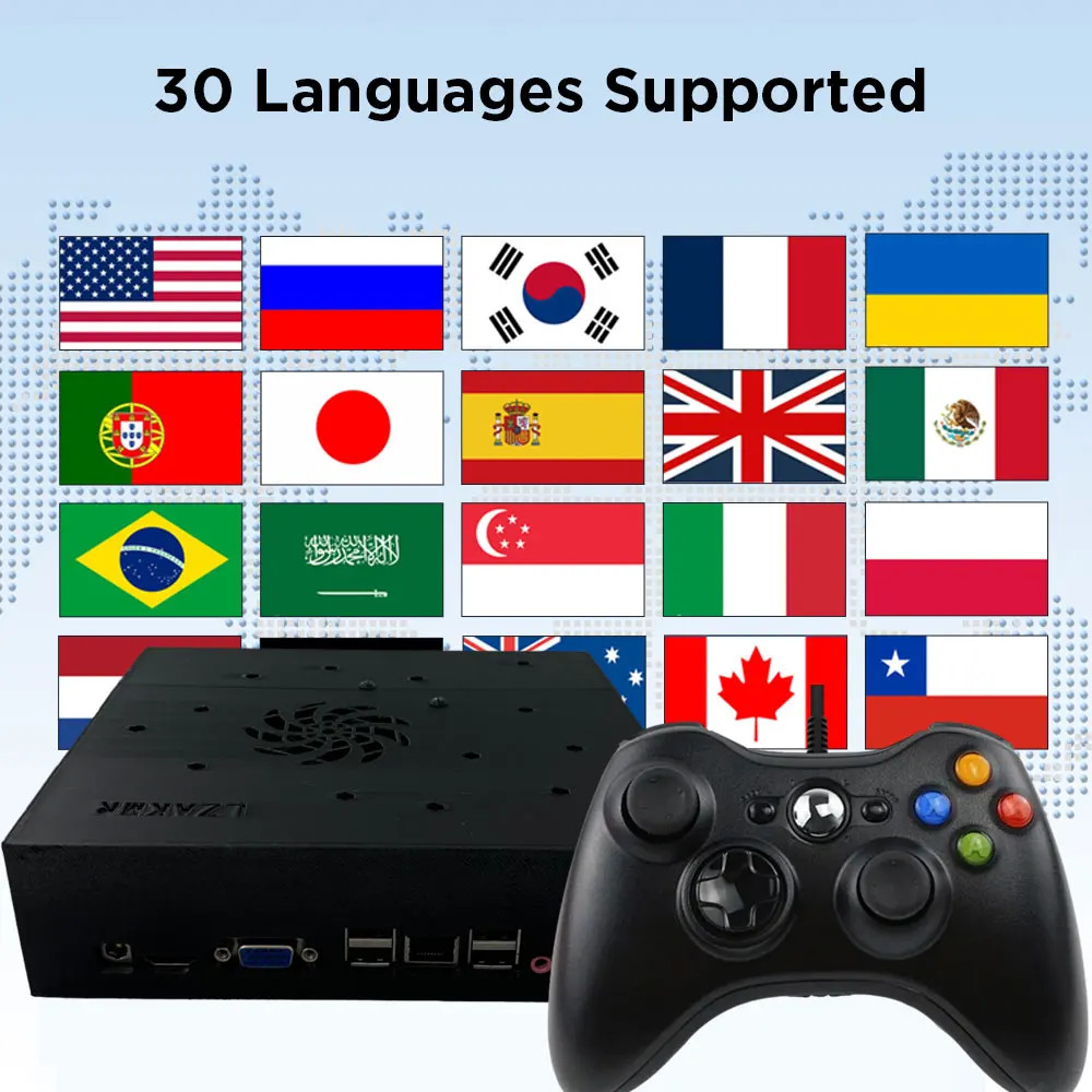 Retro Gaming Device X8 Loaded 70000+Games Support 60+Emulators for Wii PS2 DC…