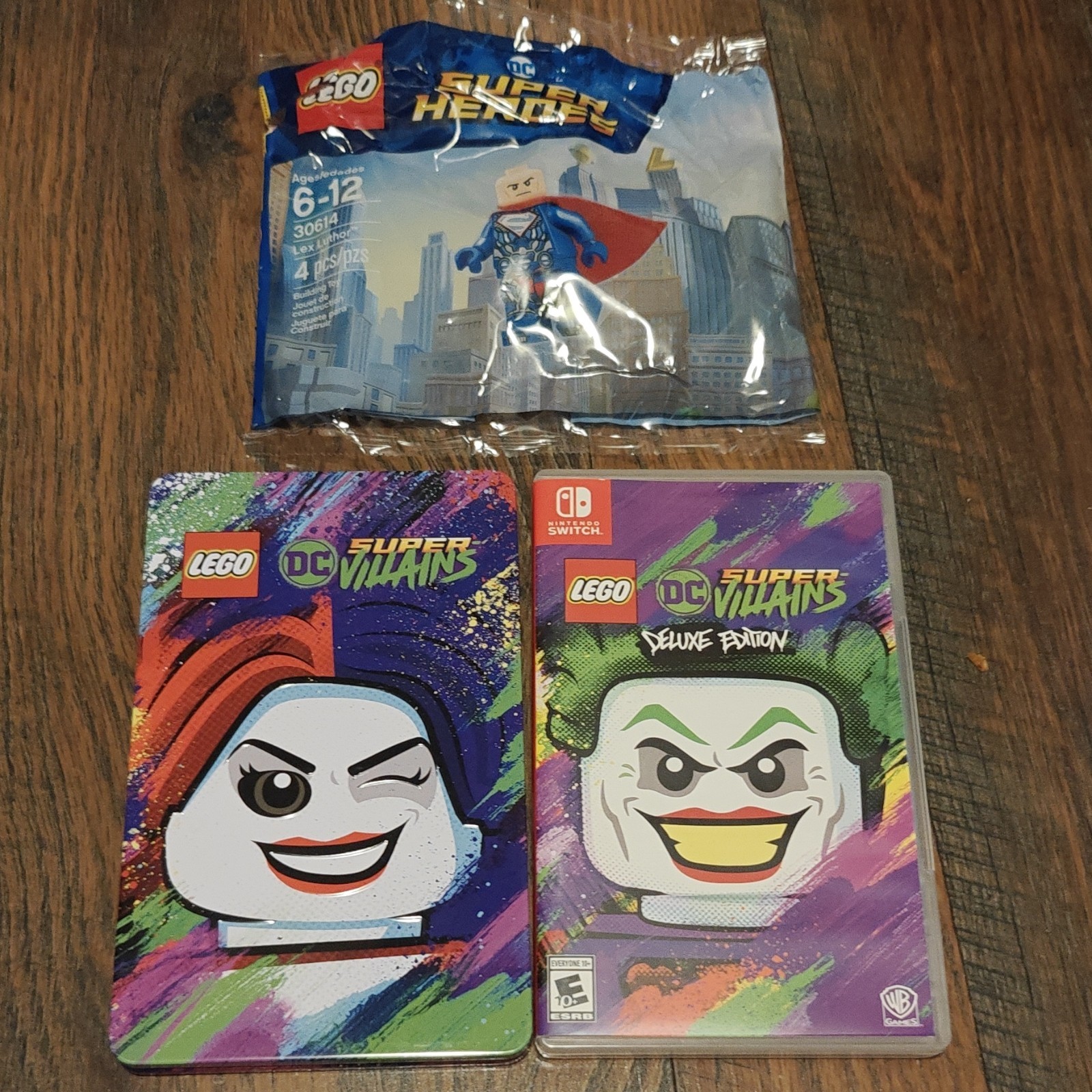 LEGO The Incredibles/DC Super Villains W/ Exclusive Steelbook (Read Description)
