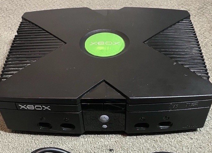 Original Xbox Repaired, Cleaned, Tested & Working! Console & Cables Only