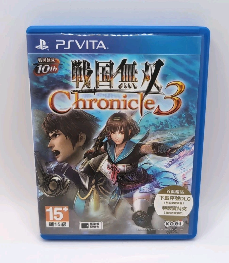 Sengoku Musou Samurai Warriors Chronicle 3 (Vita, 2014) PS Vita Region 3