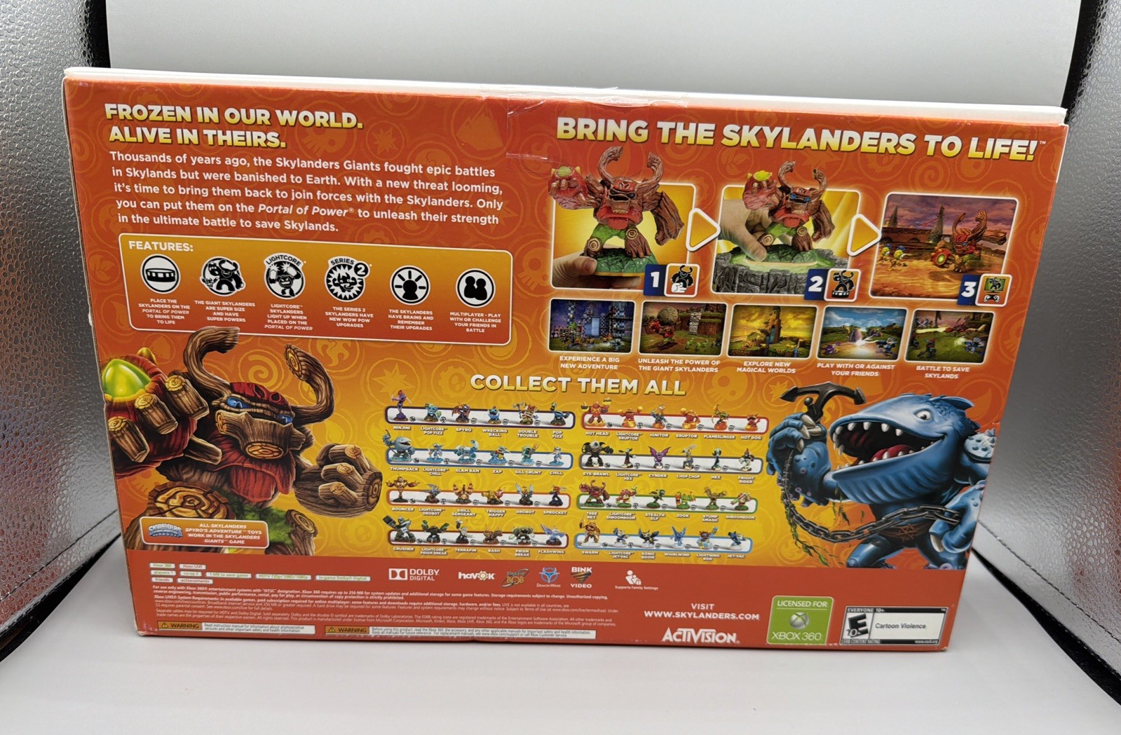 Skylanders – Giants Starter Pack – Microsoft Xbox 360 Open Box COMPLETE!