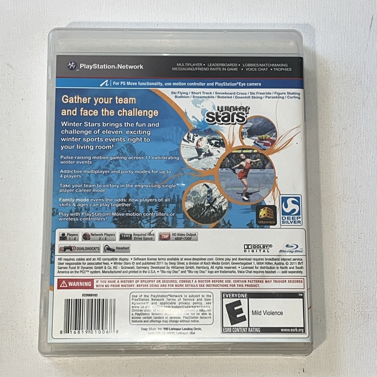 Winter Stars – Complete With Manual (Sony Play Station 3)