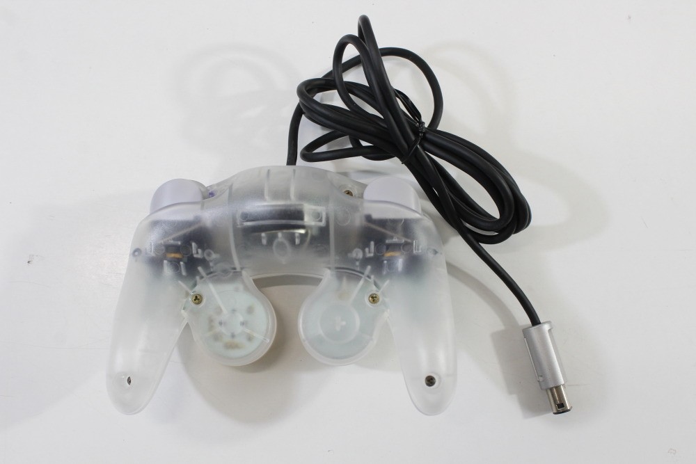 Nintendo Gamecube Clear White Console Controller AC AV Memory Card NTSC-U/C US