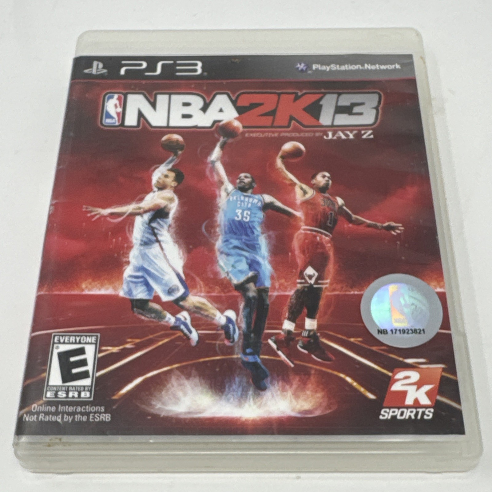 NBA 2K13 (PlayStation 3, 2012) PS3 Jay-Z – No Manual – No Test