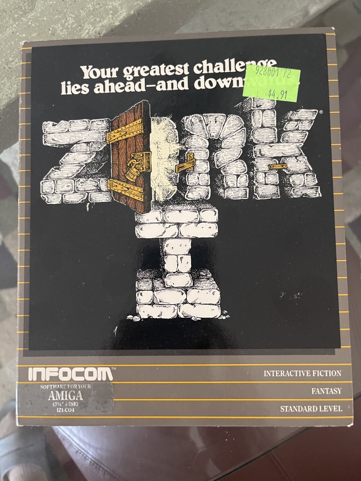 Infocom Lot – 4 Amiga Classics – Planetfall, Leather Goddess, Cutthroats, Zork I