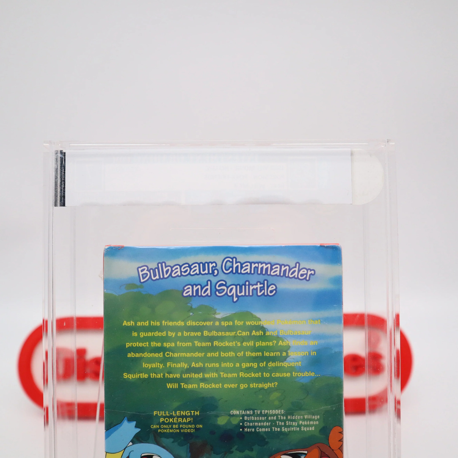 VHS POKEMON: POKE-FRIENDS – IGS GRADED 5.5 BOX & 7.0 SEAL! NEW & Factory Sealed!