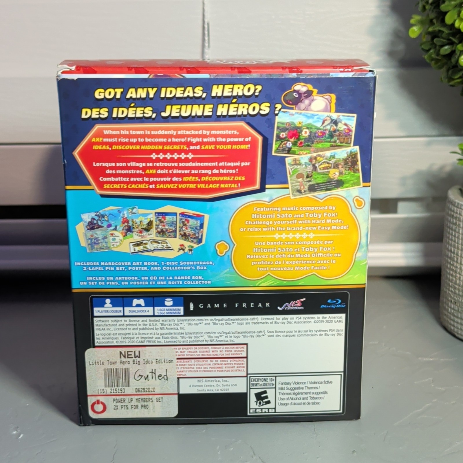 NIS America Little Town Hero Big Idea Edition PS4 NTSC-U/C E10+ w/ Soundtrack