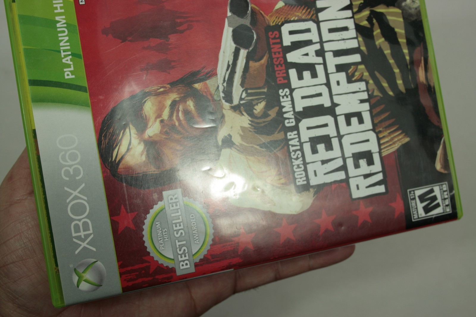 Red Dead Redemption Xbox 360 CIB Platinum Hits Microsoft 2010 Complete with Map