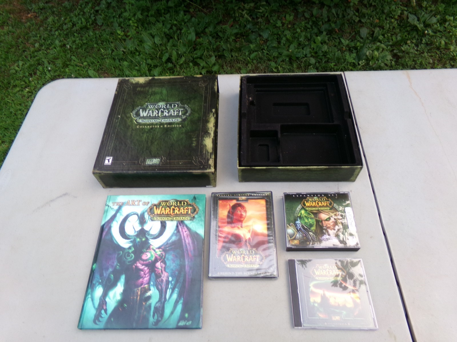 World of Warcraft The Burning Crusade Collectors Edition Some Sealed