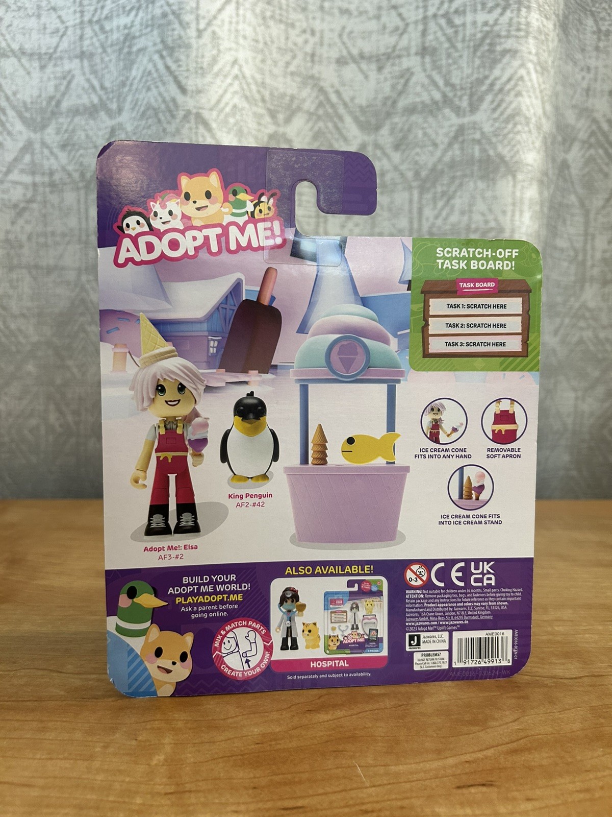 Adopt Me! Ice Cream Parlor – Elsa and King Penguin – NEW IN PACKAGE