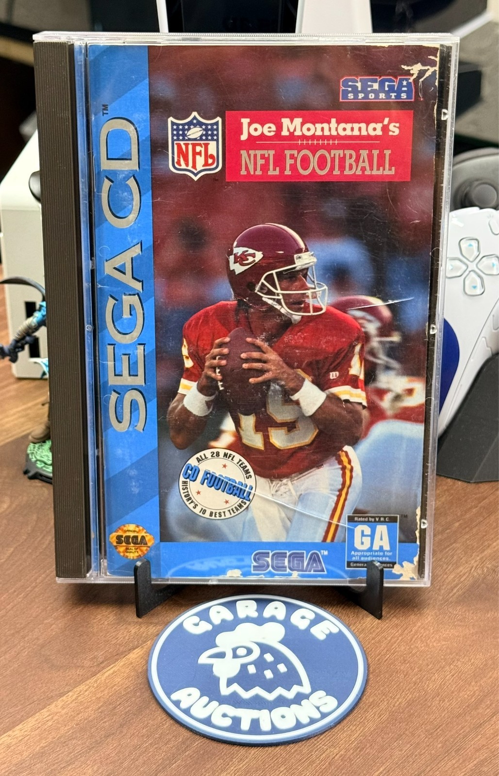 Joe Montana’s NFL Football – Sega CD – Blank Reg Card – Cleaned & FAST SHIP!