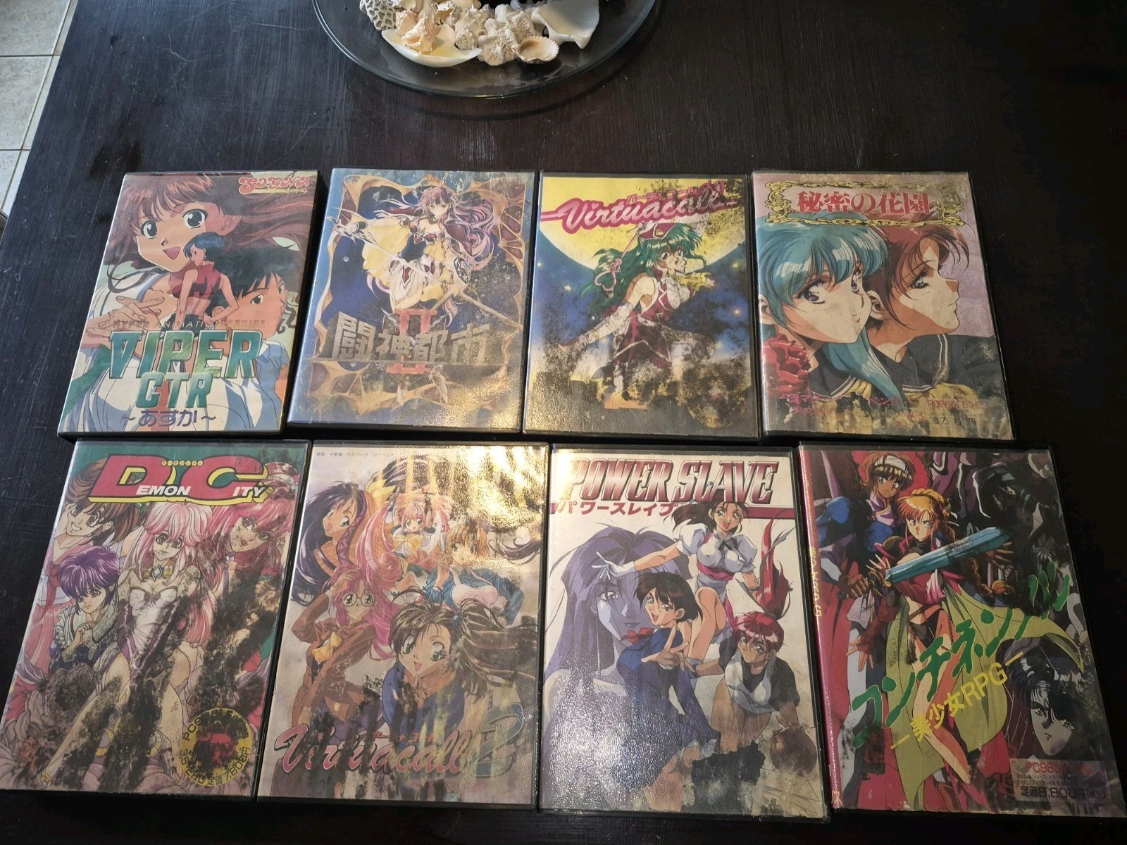 RARE NEC PC-9801 PC-98 Adult RPG & Visual Novel Collection BIG BOX COMPLETE Jap