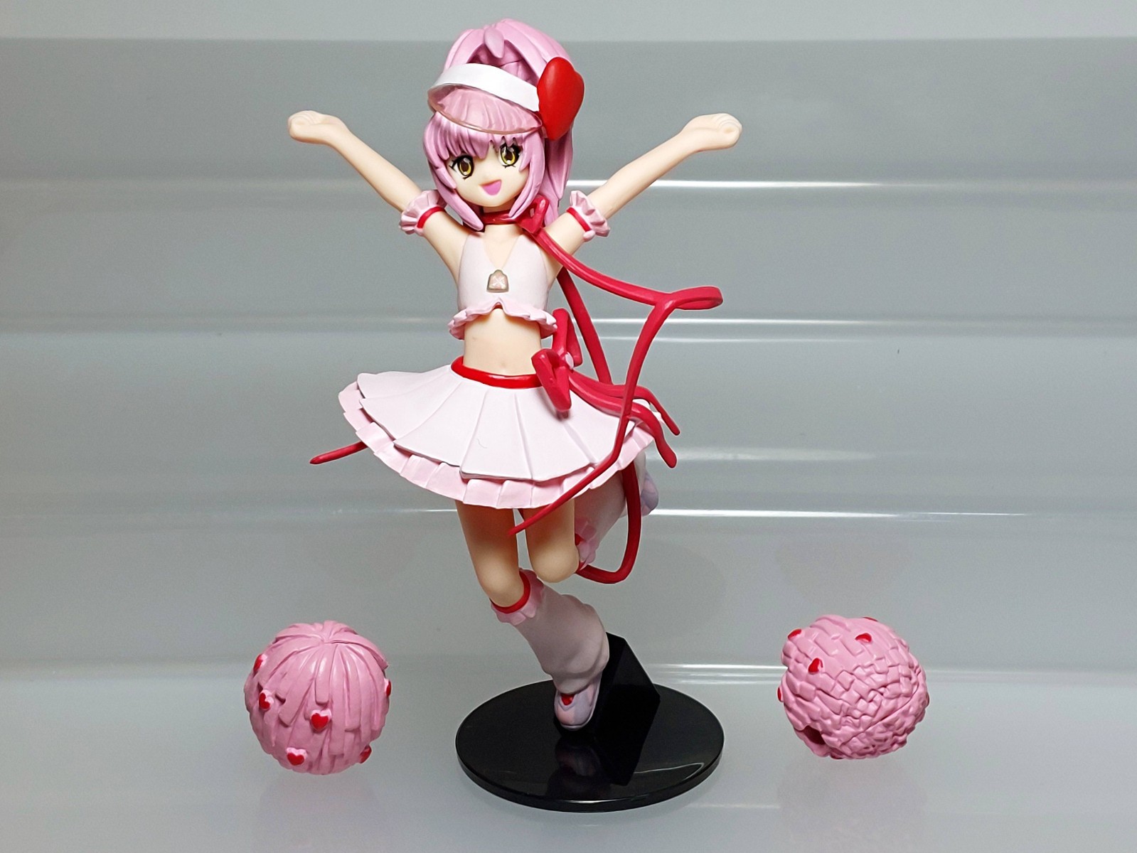 TFC Shugo Chara! Amulet Heart Hinamori Amu Figure Yujin 2008 B04 4.1in