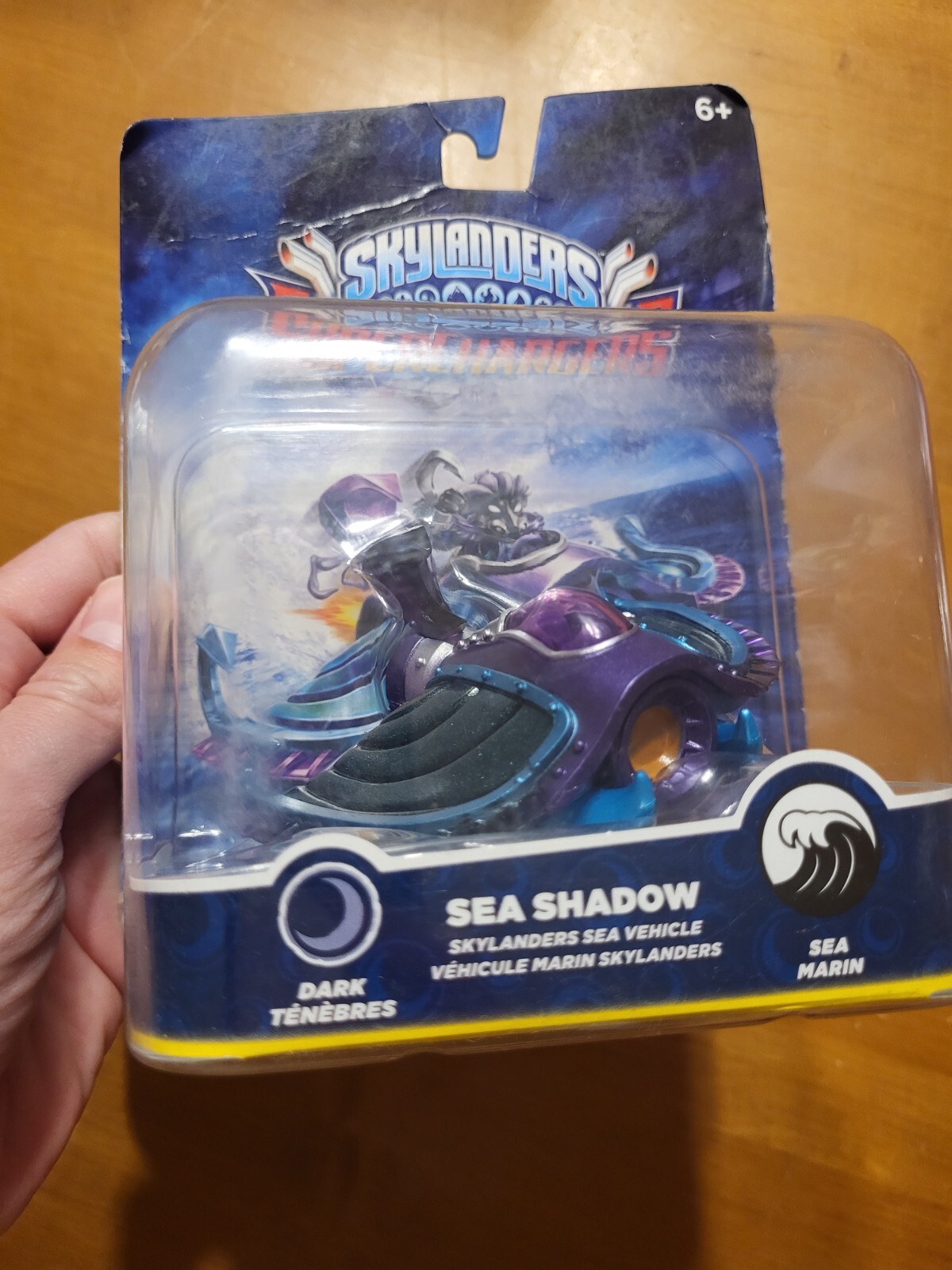LOT of 2 Skylanders Superchargers Nightfall & Sea Shadow Vehicle READ