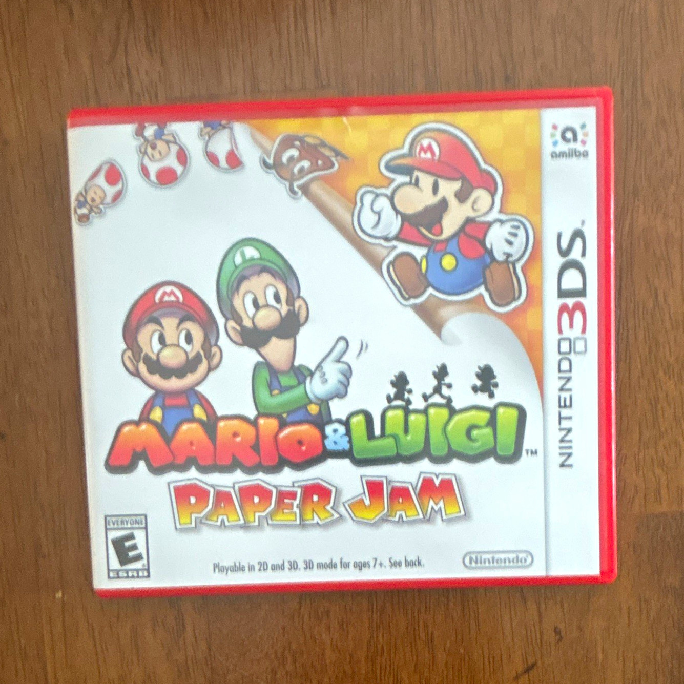 Nintendo Mario & Luigi: Paper Jam RPG Turn-Based E 2015 3DS NTSC-U/C Manual