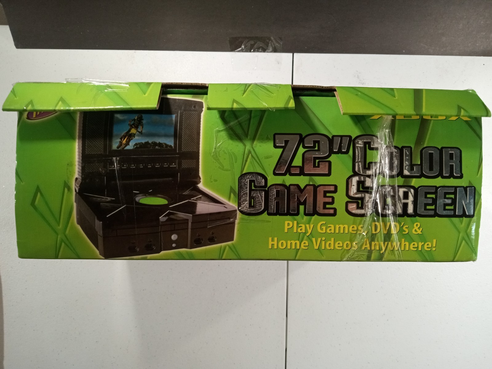 RARE Intec 7.2 in Color Game Screen for Original Xbox 2003 NEW Open Box
