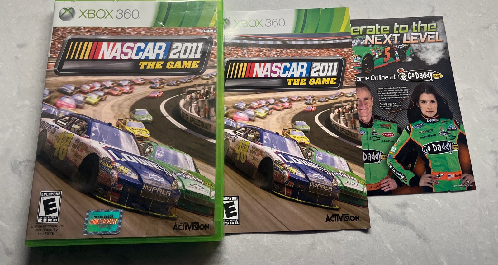 NASCAR The Game 2011 (Microsoft Xbox 360, 2011)w/ Manual TESTED