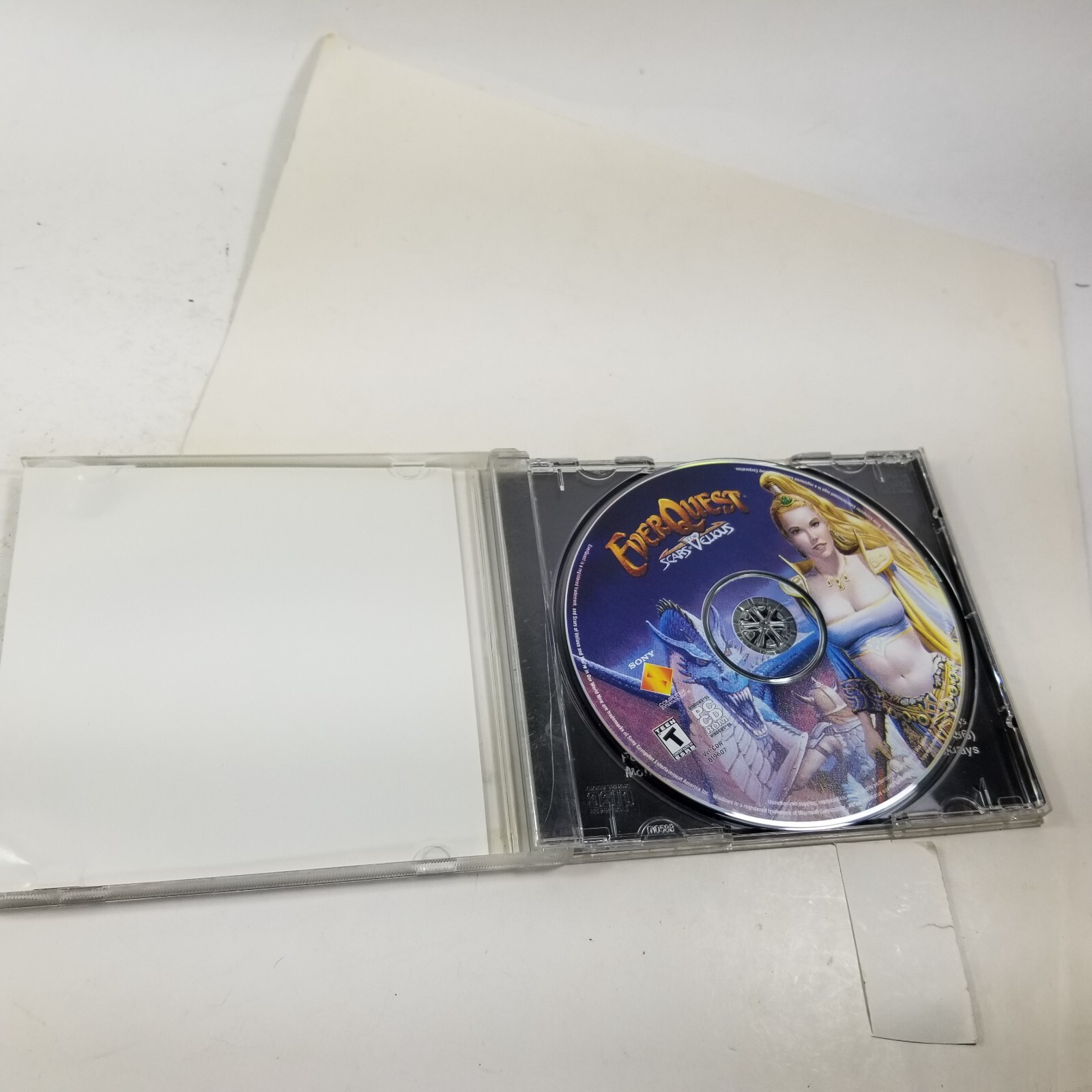 EverQuest The Scars of Velious PC CD-Rom Game RPG