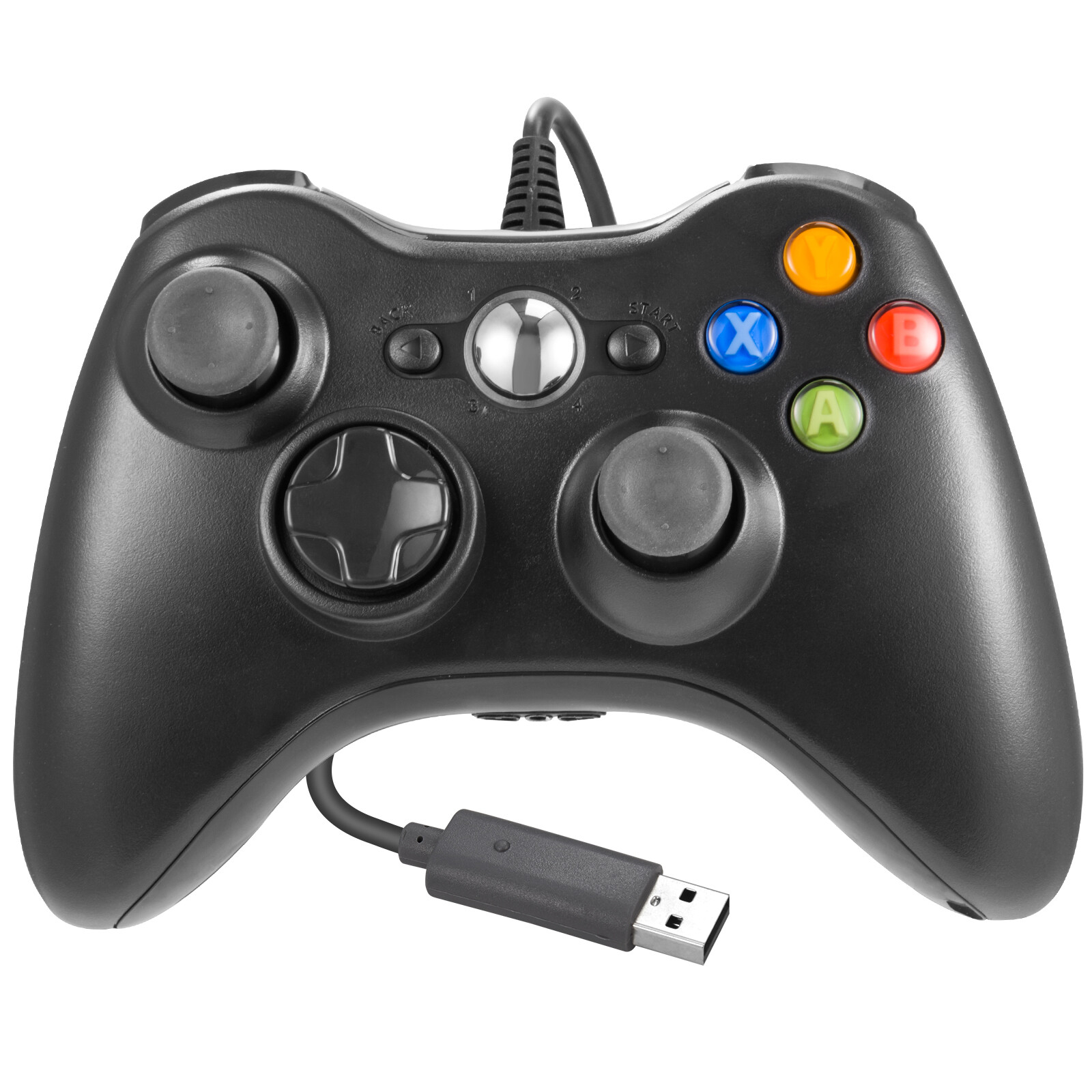 Wired USB Controllers For Microsoft Xbox 360/ Xbox 360 Slim/ Windows 7 8 10 PC