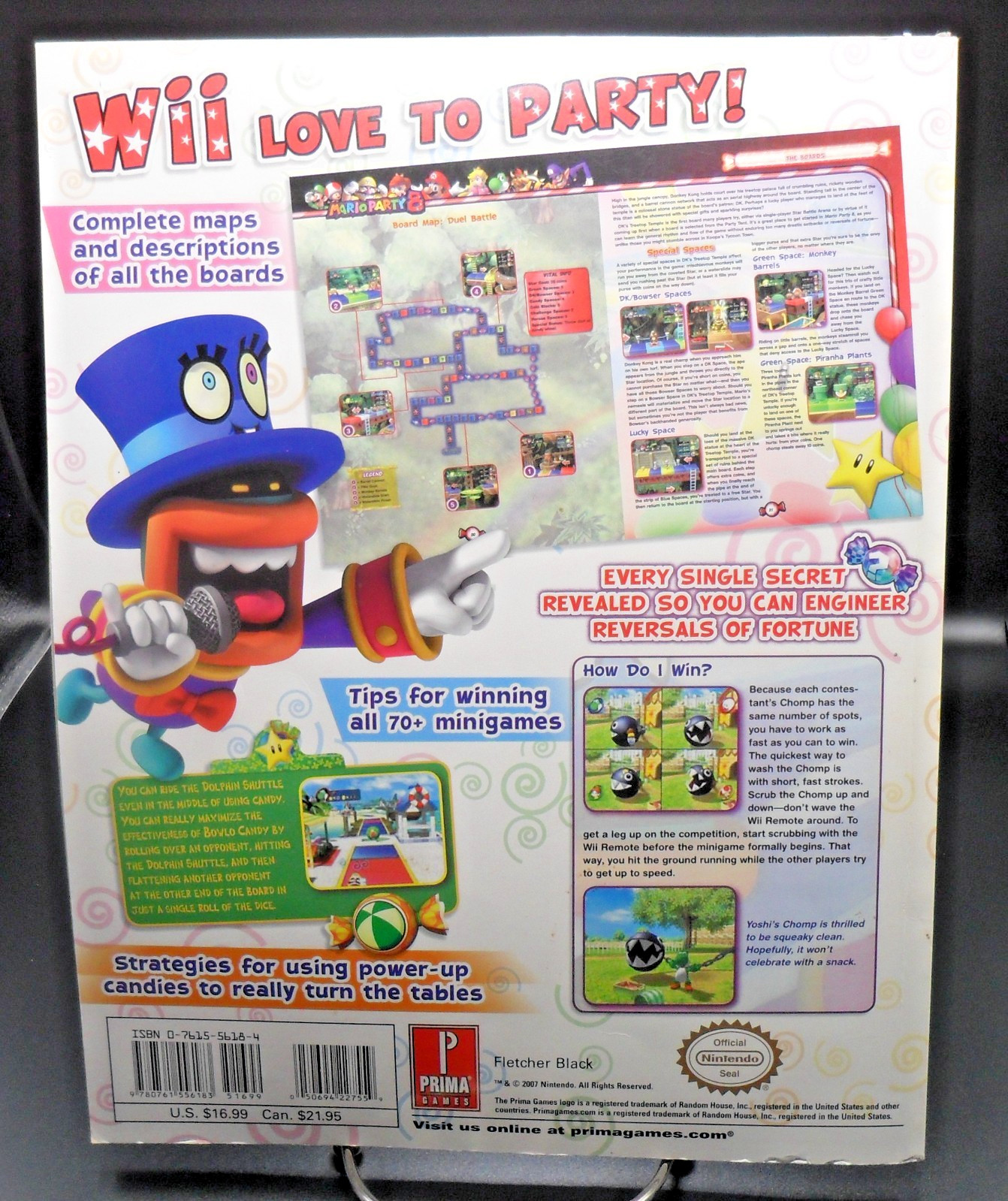 Used – Mario Party 8 Nintendo Wii Prima Authorized Strategy Game Guide