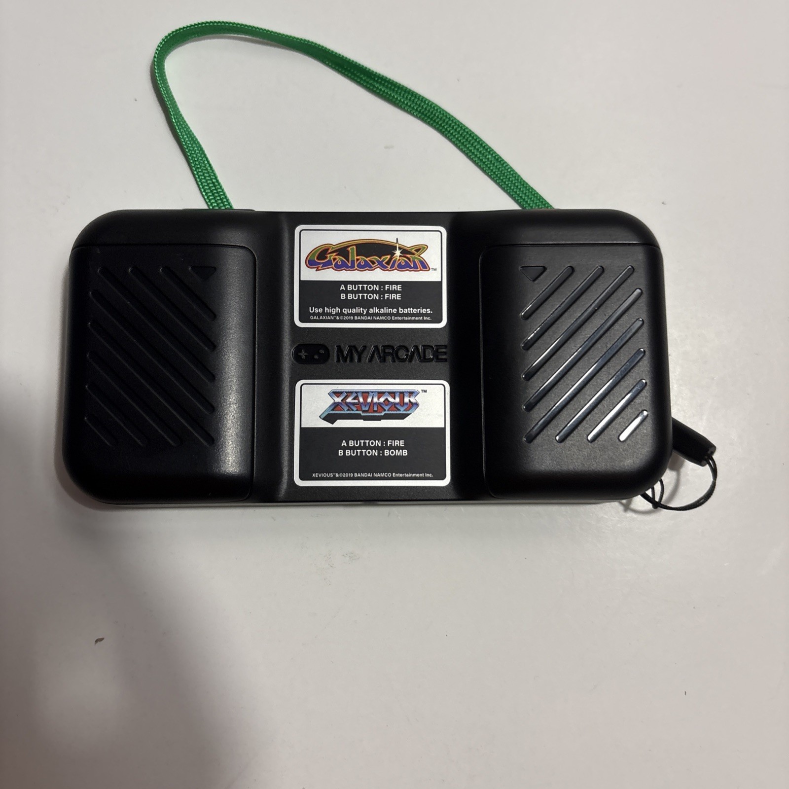 My Arcade GALAGA Pocket Player Portable Gaming System Galaxian Xevious Tested