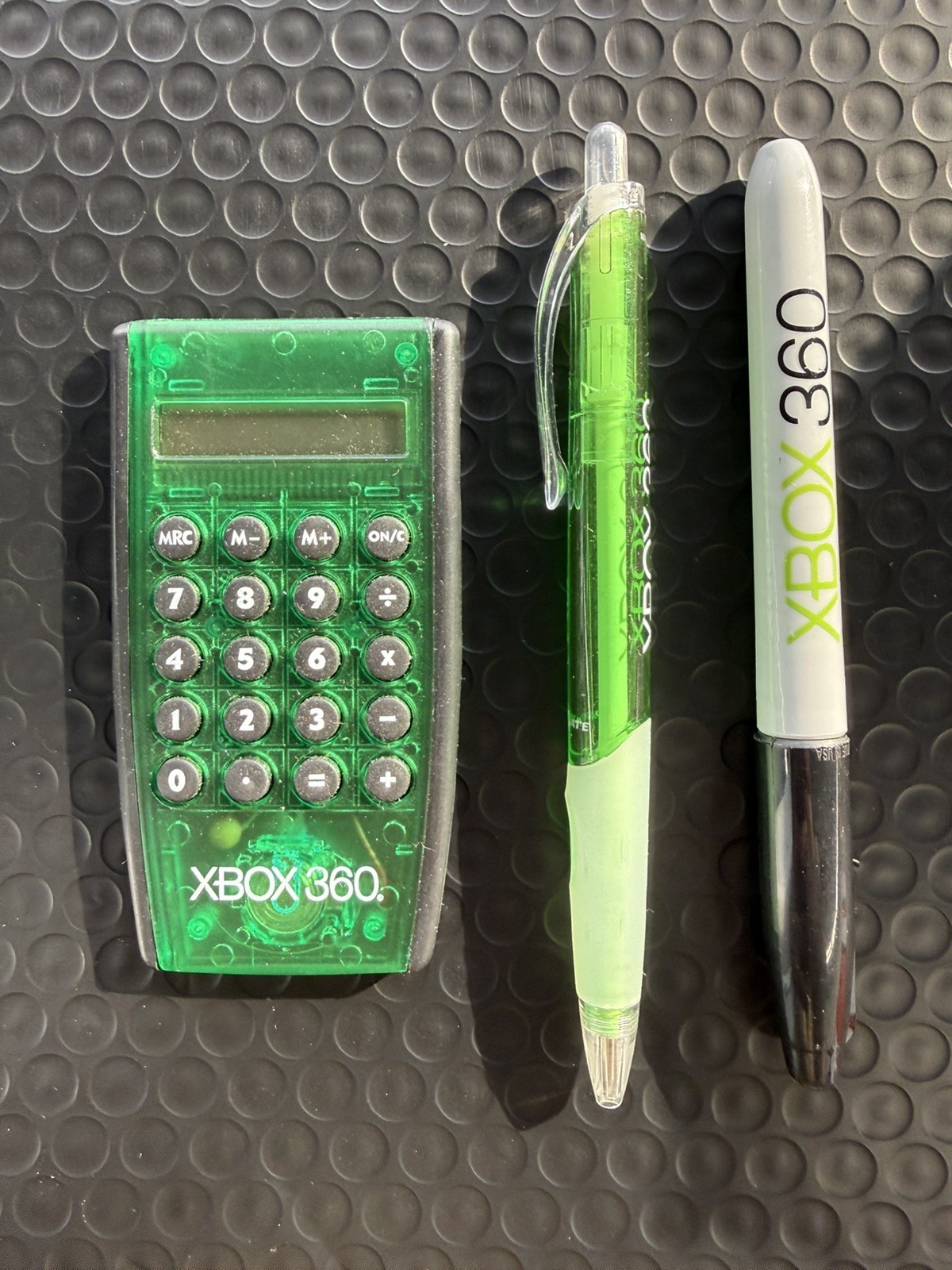 Xbox 360 Clear Green Pen And Calculator Bundle Promotional Items