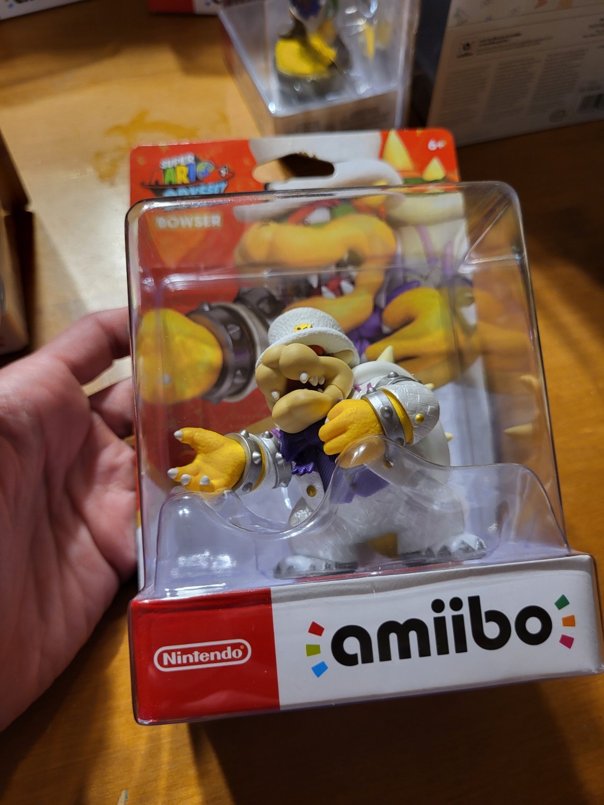BOWSER WEDDING OUTFIT Super Mario Odyssey Nintendo Amiibo Wii U Switch