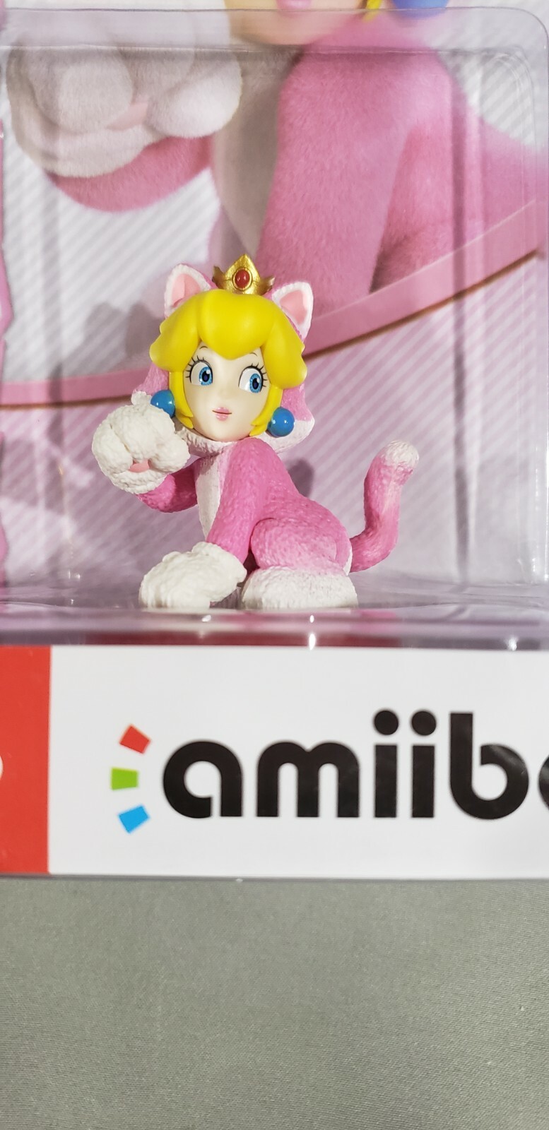 Cat Peach amiibo Nintendo Switch Super Mario Series – Bowser’s fury – ship asap