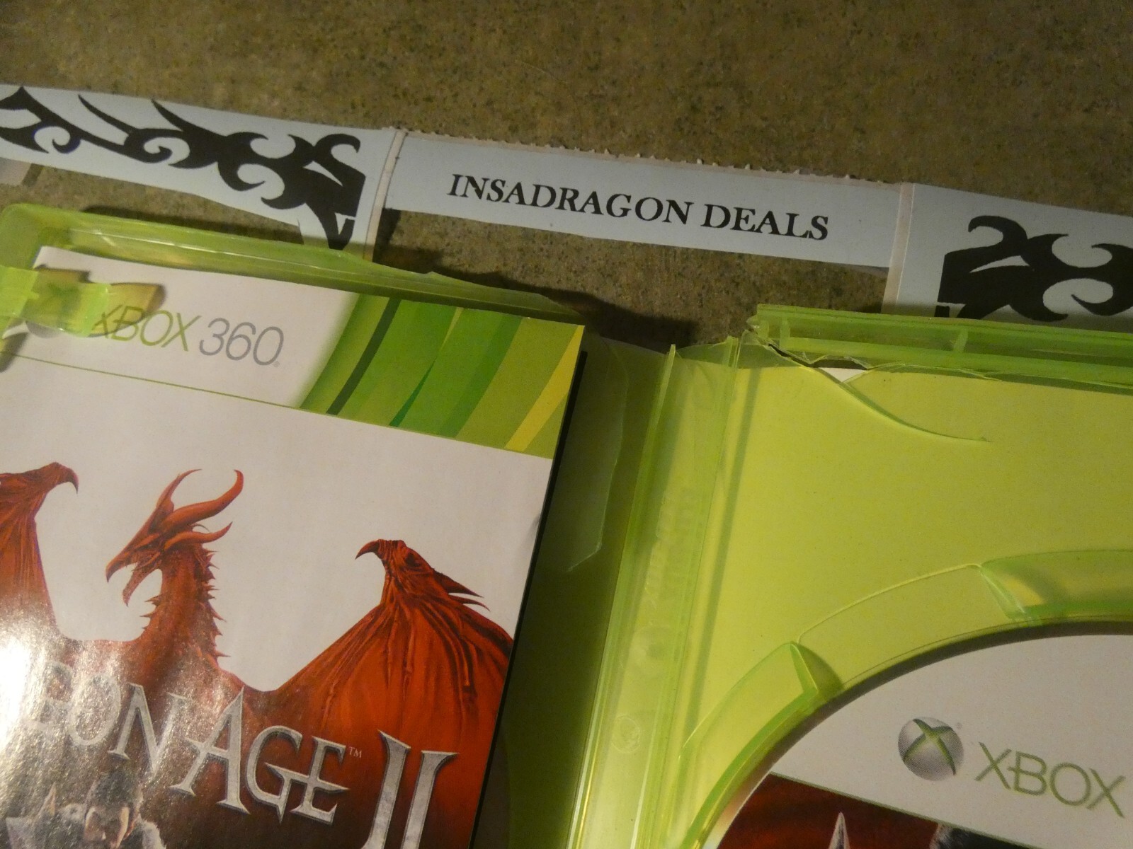Dragon Age II (2 Xbox 360 2011) Disc is in Mint/Perfect & CiB Complete* – Tested