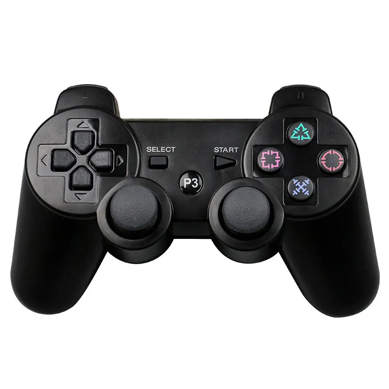 For PS3 Wireless Bluetooth Game Controller With Dual Vibration Six Axis Support