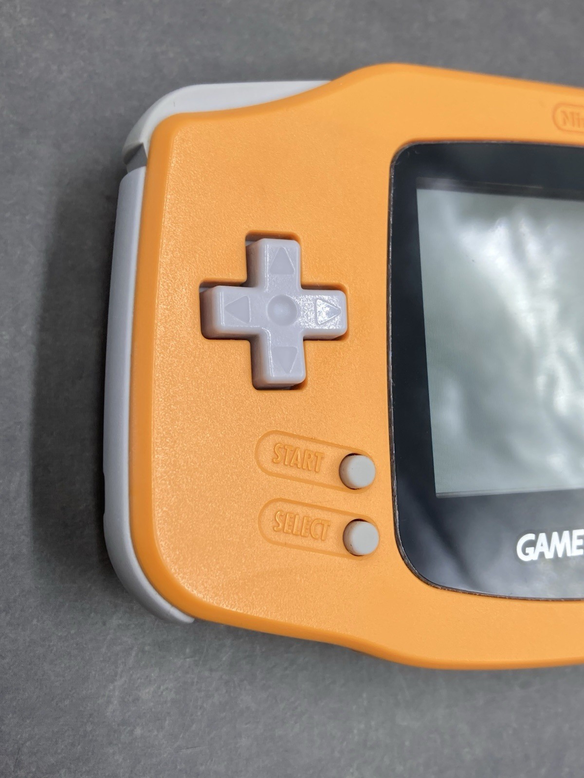 Nintendo Game Boy Advance AGB-001 Console Orange tested 0707-403