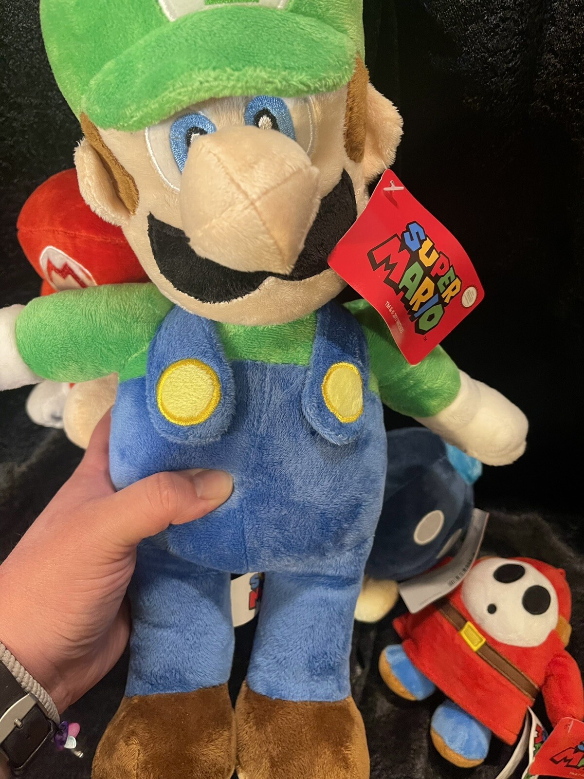 Nintendo Super Mario Video Game Plush Luigi Bob Omb Shy Guy 2018 2020 Brothers