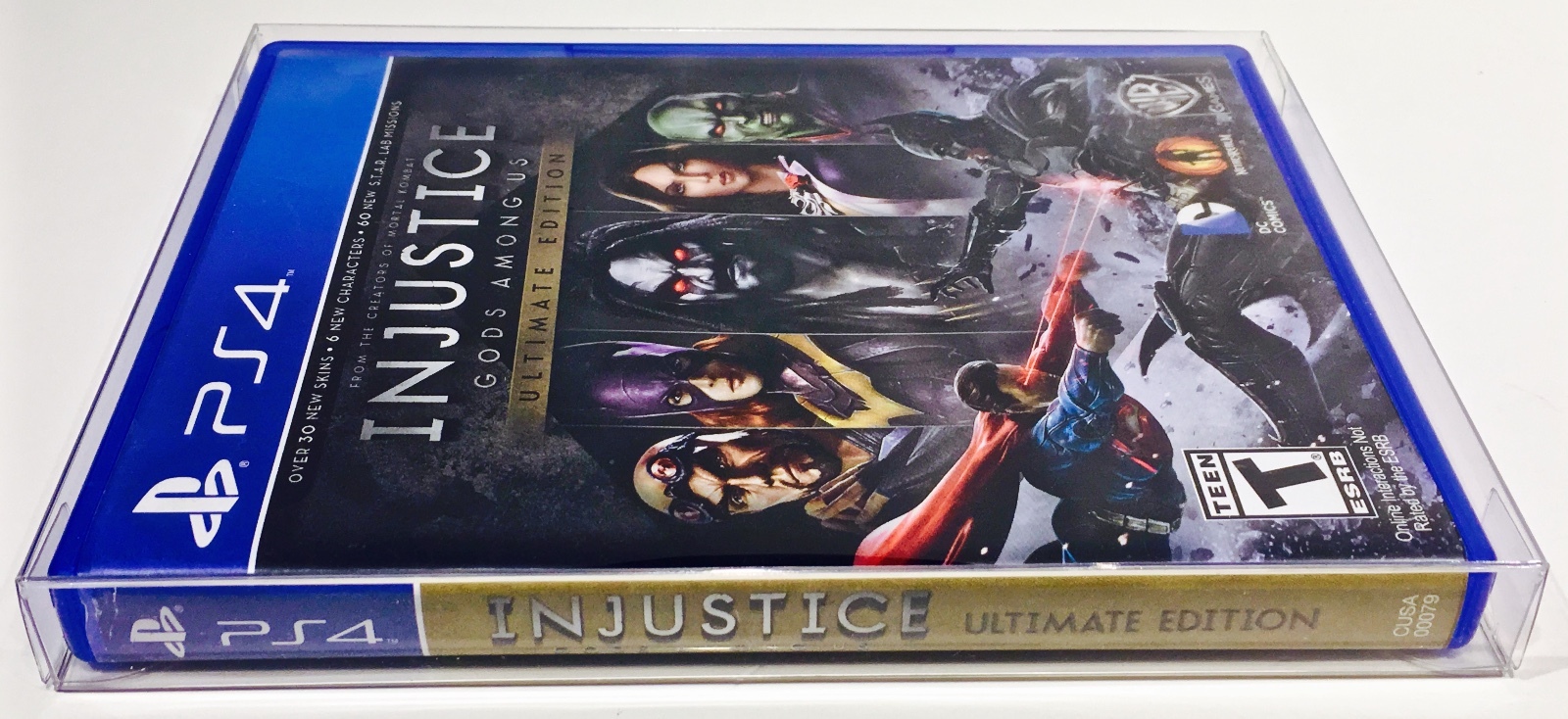 100 Box Protectors For PS3 PS4 Video Games Clear Sleeves Cases Playstation 3 4