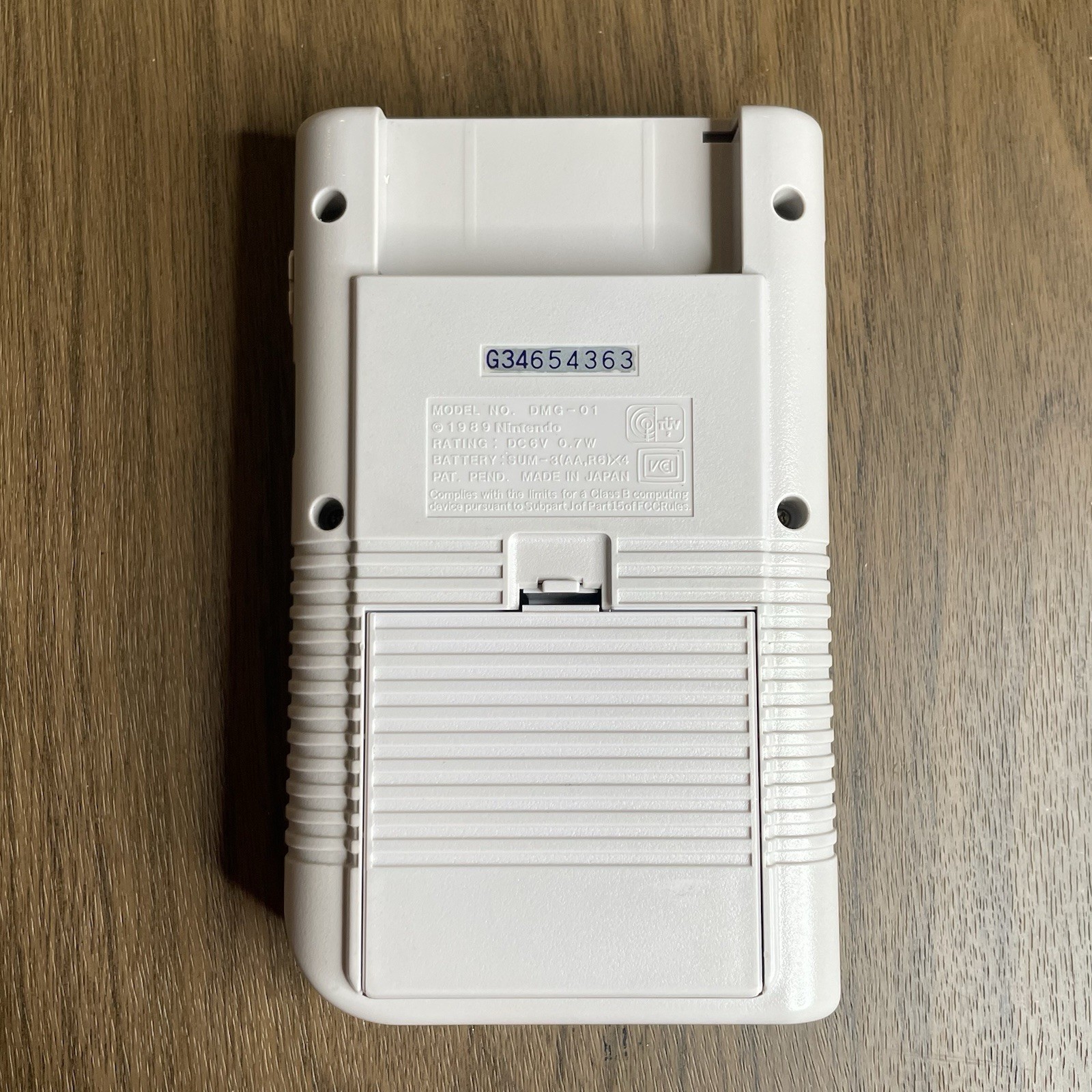 Original Nintendo GameBoy DMG-01 Handheld Console Gray CIB Complete In Box