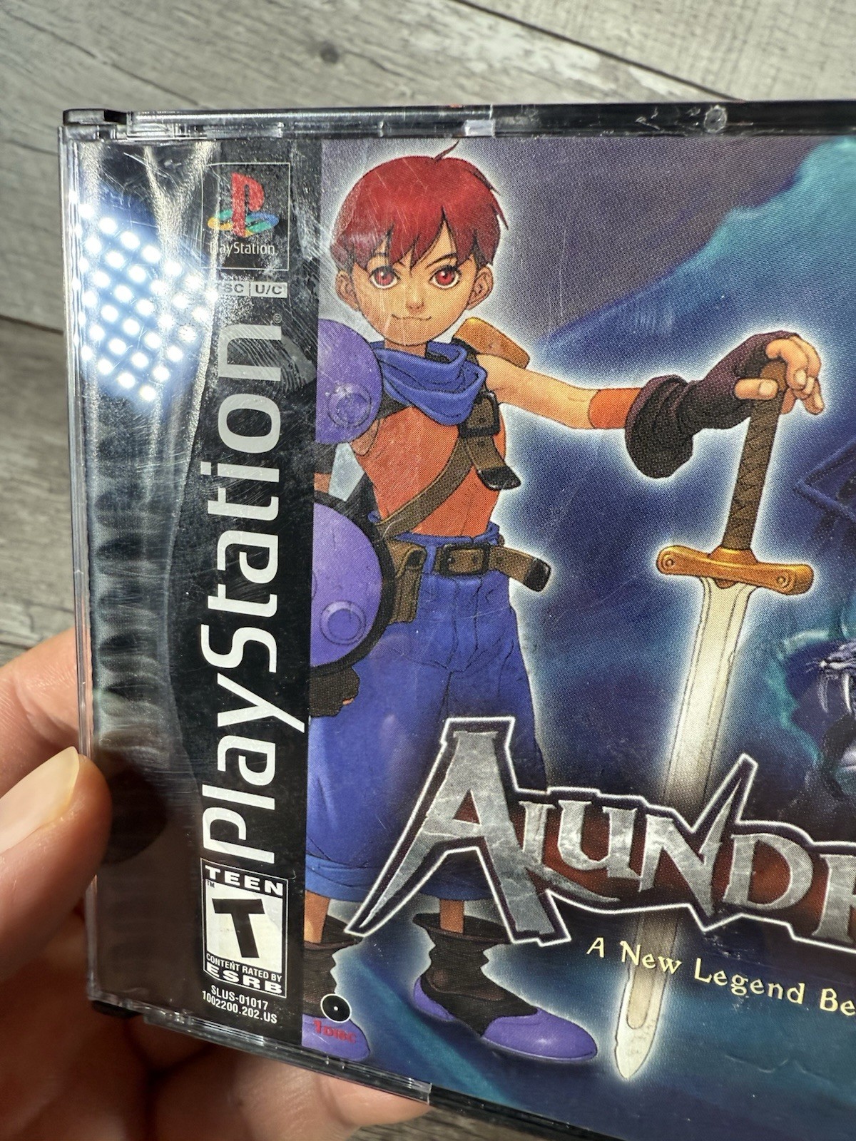 Alundra 2 (Sony PlayStation 1, 2000) Complete Tested CIB PS1 (WATER DAMAGED)