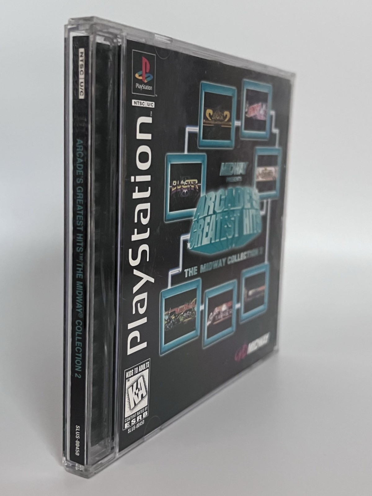 Arcade’s Greatest Hits: The Midway Collection 2 *CIB* w/ Reg Card *Tested* PS1