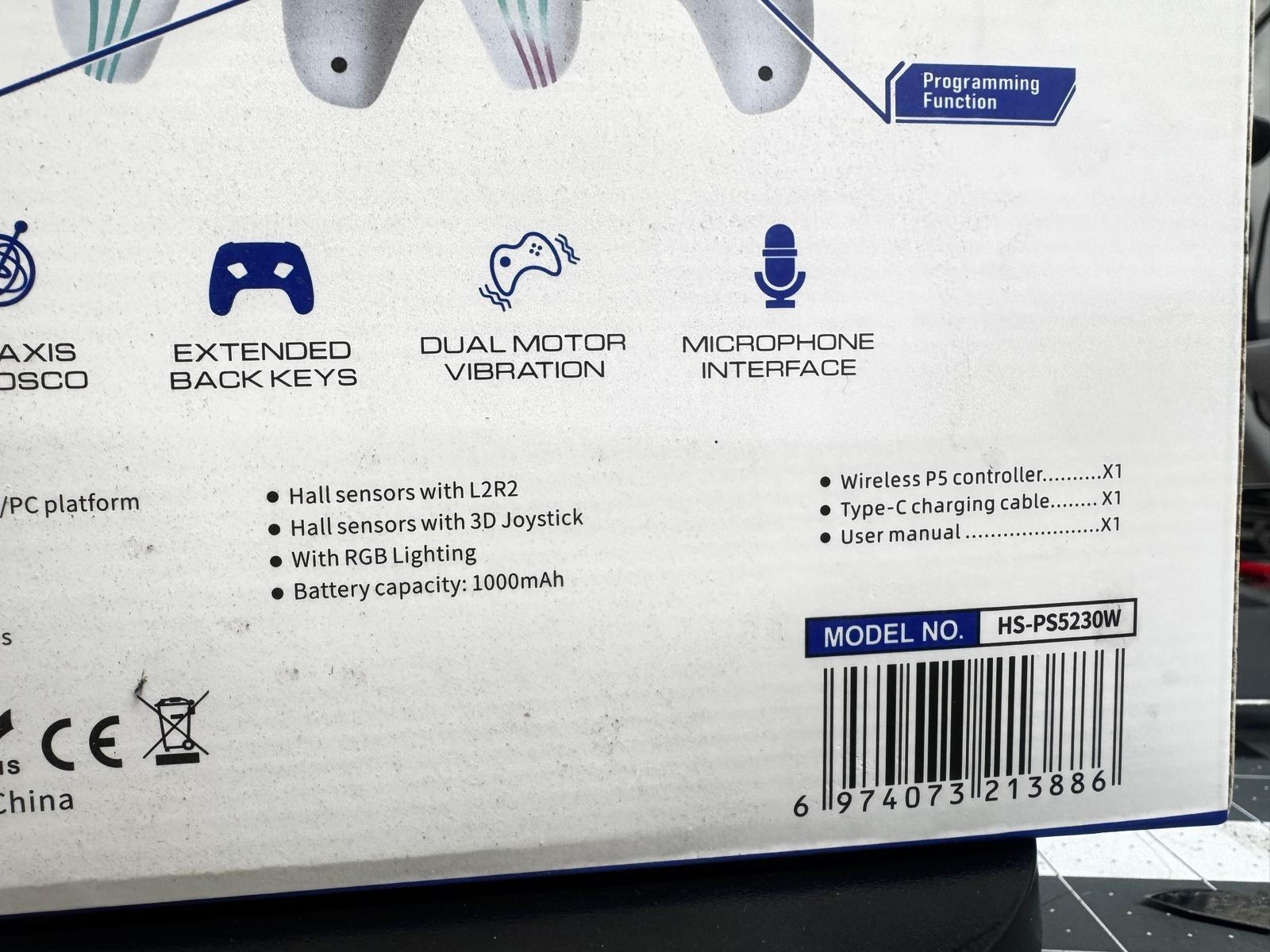 PS5 Wireless Controller for Sony PlayStation 5 & PC New in Box USB-C