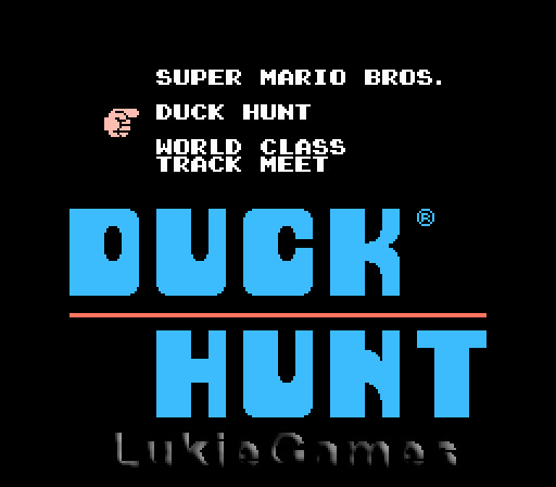 Super Mario/Duck Hunt/World Class Track – Nintendo Game