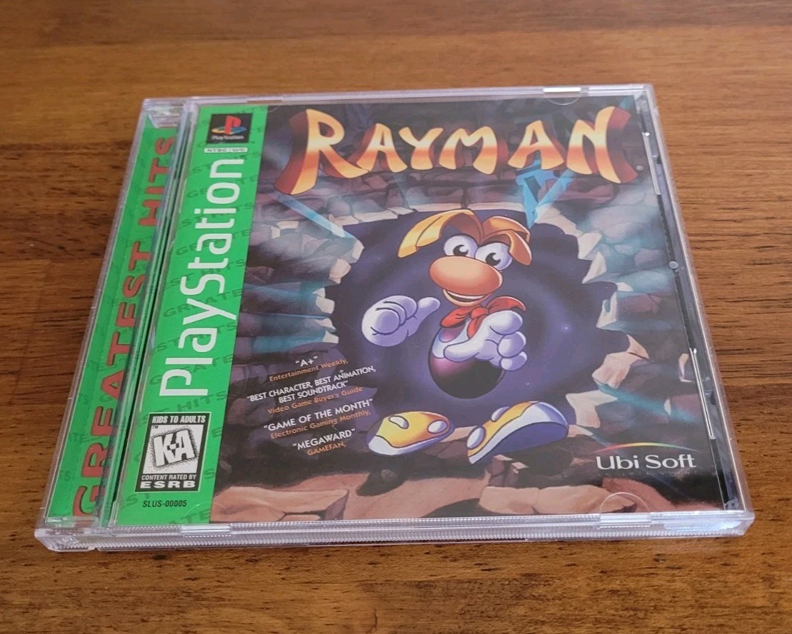 Rayman PS1 Greatest Hits